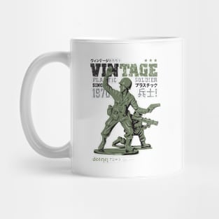 vintage plastic toy soldiers Mug